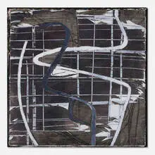 Russell Crotty, Untitled (Grey Landscape), 1987, acrylic on board