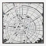 Russell Crotty, Tracking, 1987, acrylic on board