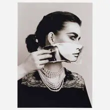 Linder Sterling, Come find me when I'm hiding (from the She/She series), c-type print from original negative on photographic paper