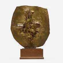 Untitled by Tony (Bernard) Rosenthal, 1960, welded brass, offered Jun 2022