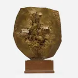 Untitled by Tony (Bernard) Rosenthal, 1960, welded brass, offered Jun 2022