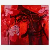 Sueo Serisawa, Legend of the Flower Eaters, 1974, oil on canvas