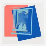 Tidal Basin by Andy Warhol, 1983, 3-D unique screenprint and collage on paper, offered Jun 2022
