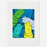 Kaws, Untitled (from the Urge portfolio), 2020, screenprint in colors