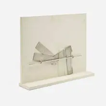 Guy Dill, Untitled (Construct), 1975, steel, glass and wood
