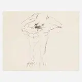 Willem de Kooning, Clam Digger, Litho # 3 (from the 9 portfolio), 1967, lithograph on Arches