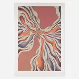 Judy Chicago, Reaching/Uniting/Becoming Free, 1979, screenprint in colors