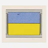 Roy Lichtenstein, Liberté (from Mémoire de la Liberté series), 1991, screenprint in colors on Arches