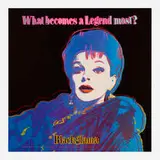 Andy Warhol, Blackglama (Judy Garland) (from the Ads series), 1985, screenprint in colors on Lenox Museum Board