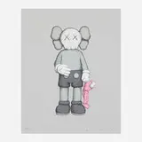 Kaws, SHARE, 2021, screenprint in colors on Stonehenge