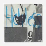 David Salle, Helpless, 1955, watercolor and screenprint