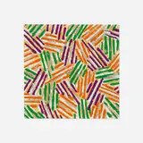 Jasper Johns, Untitled, 1977, screenprint in colors on Patapar printing parchment
