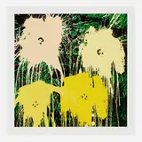 Thierry Guetta, Flowarh$, 2021, screenprint in colors