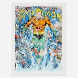 Thierry Guetta, Aquaman, 2018, screenprint in colors
