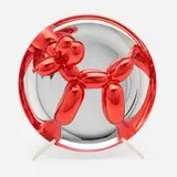Jeff Koons, Balloon Dog (Red), 1995, glazed porcelain
