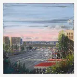 Larry Cohen, View from Olympic Boulevard and Corinth Looking at Century City