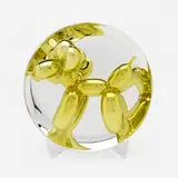 Jeff Koons, Balloon Dog (Yellow), 2002, glazed porcelain