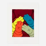 Kaws, Untitled (from the Urge portfolio), 2020, screenprint in colors