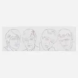 The Beatles by Andy Warhol, 1980, silkscreen ink on acetate, offered Feb 2022