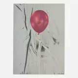 Michelangelo Pistoletto, Olympic Balloon, 1983, screenprint in colors on metal foil