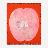 Red Finger by Emerson Woelffer, 1965, oil on canvas, offered Dec 2021