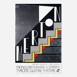 Roy Lichtenstein, Merton of the Movies, 1968, screenprint in colors on silver foil