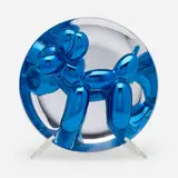 Jeff Koons, Balloon Dog (Blue), 2002, glazed porcelain