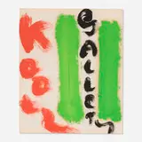 Hans Hofmann, Untitled (Kootz #2), c. 1949, gouache on paper