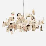 Ingo Maurer, Blushing Zettel'z chandelier
