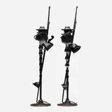 Albert Paley, White House candleholders, pair