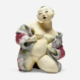 Vivian Wang, Vanity, 2000, hand-painted earthenware