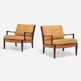 Arne Norell, Löven lounge chairs, pair