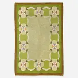Ingegerd Silow, Flatweave carpet, c. 1950, hand-woven wool