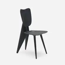 Michael Boyd, Prototype Bat chair, 2013, stained oak