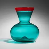 Flavio Poli, Vase, 1956, incalmo glass