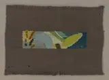 Woty Werner, Kleine Weberei Nr. 27, 1954, Bildwirkerei aus Seide, Wolle und Baumwolle