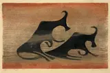 Ewald Mataré, Zwei Kühe im Nebel“ („Kühe in der Nacht“). 1952?