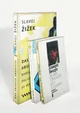 Thomas Hirschhorn, Joseph Beuys: Jeder Mensch ein Künstler / Slavoj Zizek: Das fragile Absolute / Jens Christian Jensen: Caspar David Friedrich (aus: „Emergency Library“), 2003, 3 Arbeiten: jeweils Inkjet-Print auf Karton, mit Tesafilm montiert