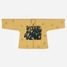Jon Eric Riis, Parrot Coat #2, c. 2004, silk, lacquered metallic thread