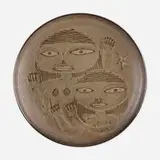 Edwin and Mary Scheier, Early plate