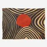 Alexander Calder, Zebra tapestry, 1975, hand-woven maguey fiber