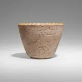 Glen Lukens, Bowl, c. 1940, partially glazed ceramic