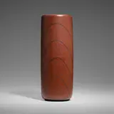 Large vase by Harrison McIntosh, 1982, glazed stoneware, sold Sep 2022