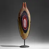 Davide Salvadore, Large vessel from the Fusi series, c. 2006, hand-blown and carved glass, inciso and battuto surface