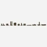 Constantin & Laurene Boym, Eleven works (from the Buildings of Disaster series), 1998-2008, cast bonded metal