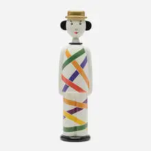 Alessandro Mendini, Alessandro Harlequin, 2004, transfer-printed porcelain