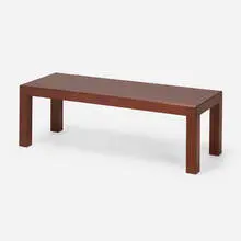 David Nosanchuk, Custom coffee table, c. 2010, mahogany, rosewood