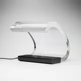 Joe Colombo, Acrilica table lamp, 1962, Perspex, enameled aluminum