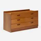 Tito Agnoli, Fiorenza cabinet, c. 1968, walnut