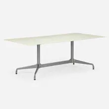 Charles and Ray Eames, Segmented Base table base, 1964, enameled aluminum, cast resin